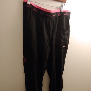 Koi Lite Black Scrub Pants